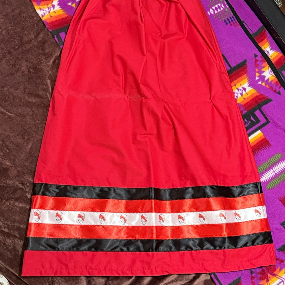 Cherokee Paint Clan Ribbon Skirt